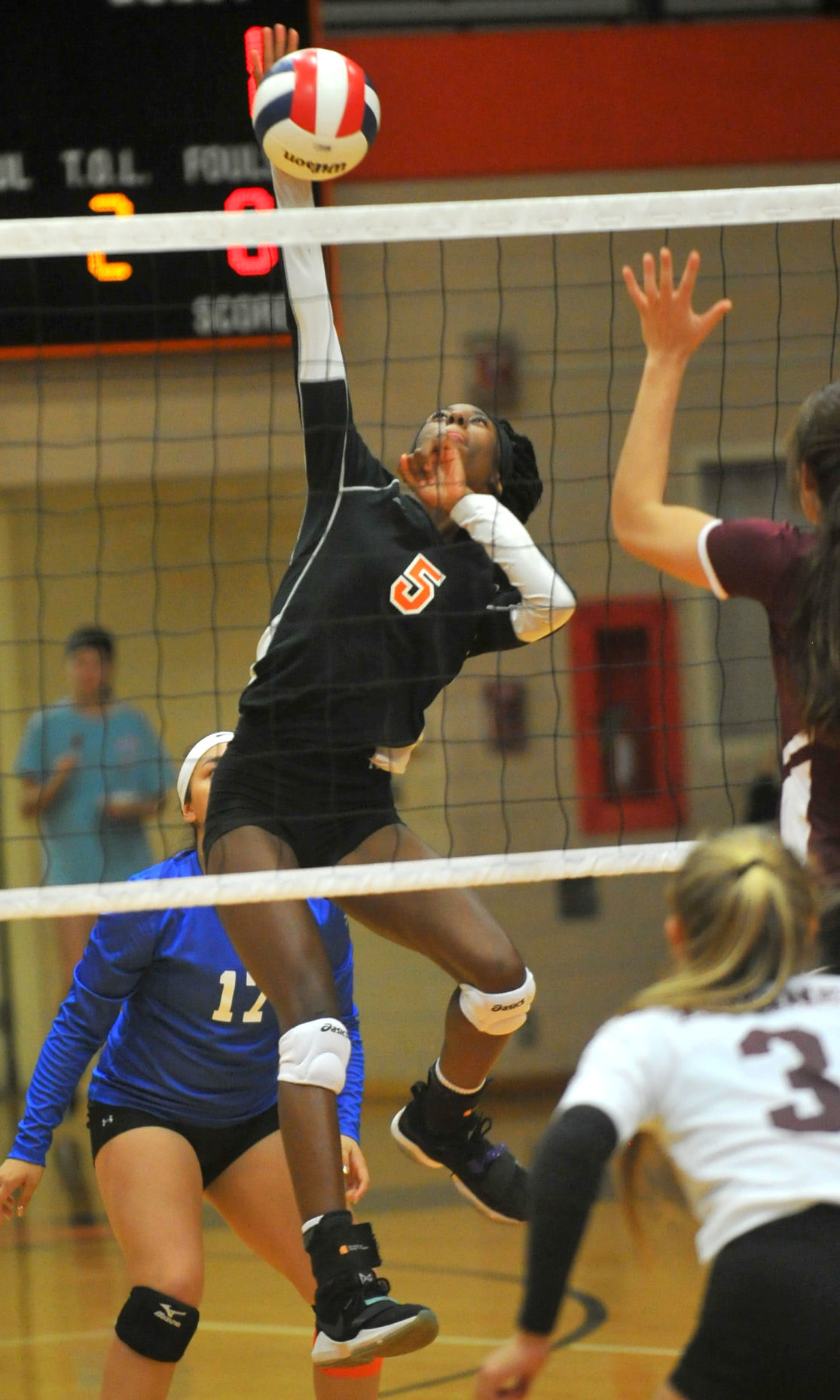 Moline vs United Township volleyball